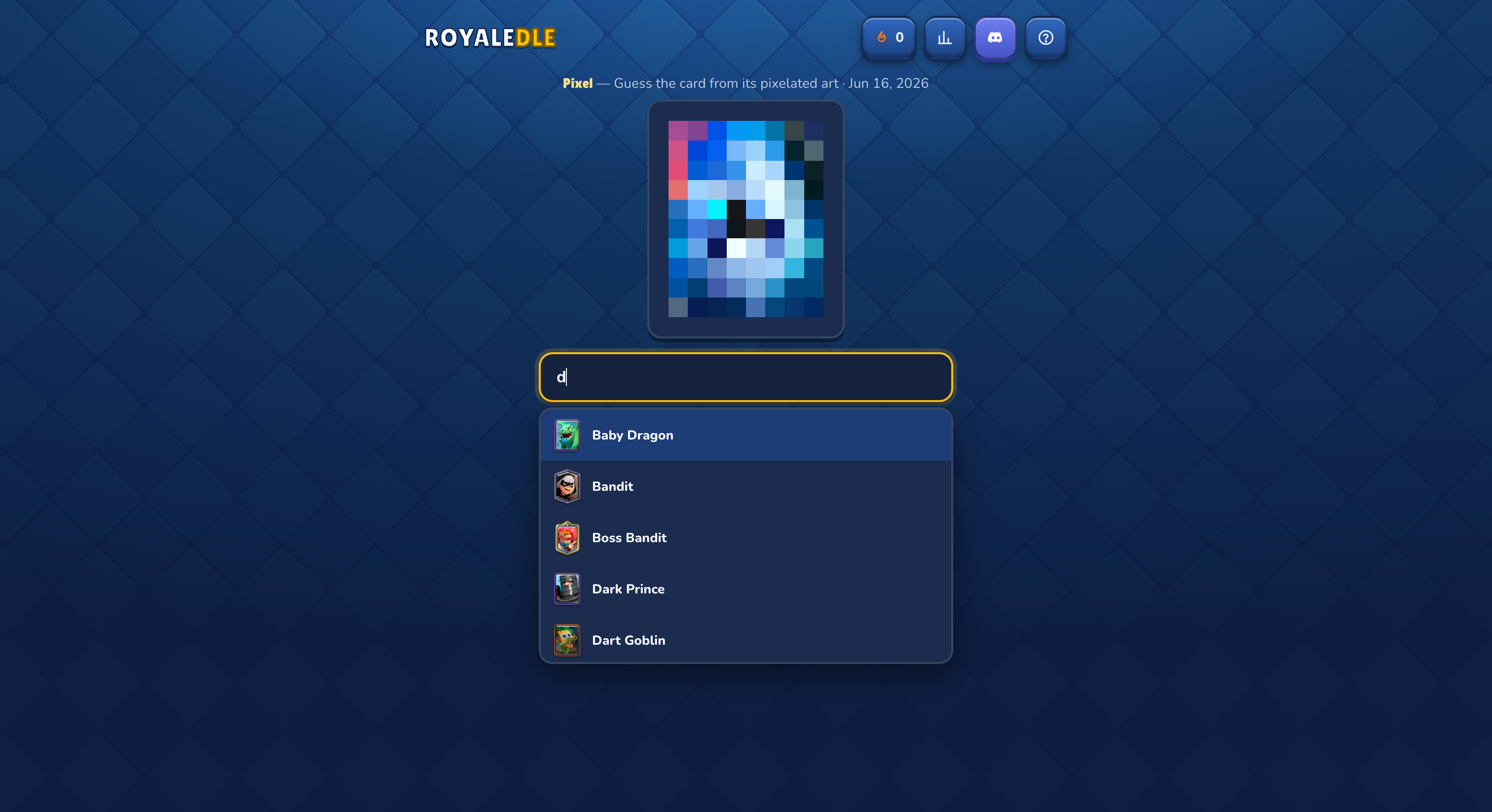Royaledle — Daily Clash Royale guessing gallery image