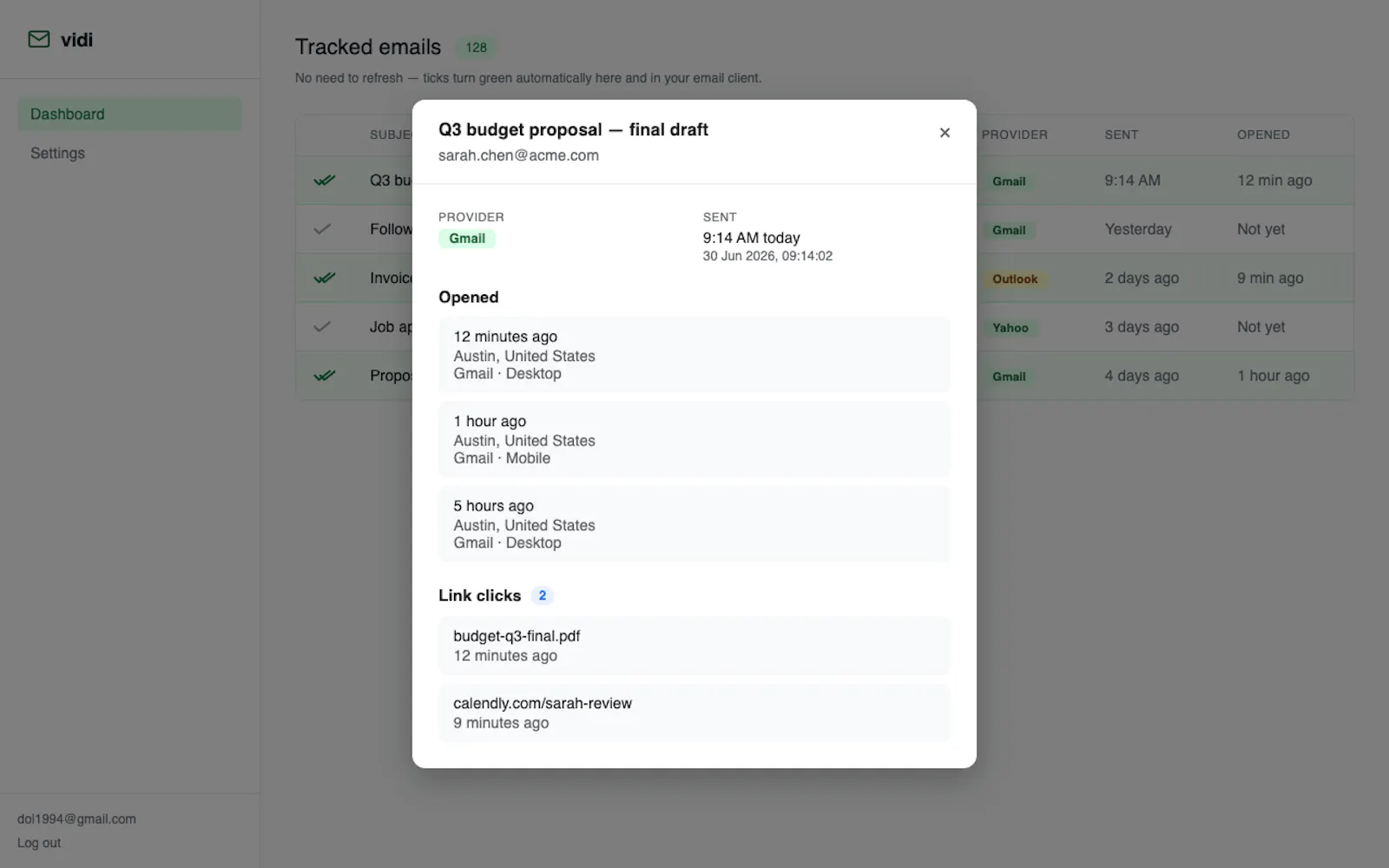 Vidi screenshot 4