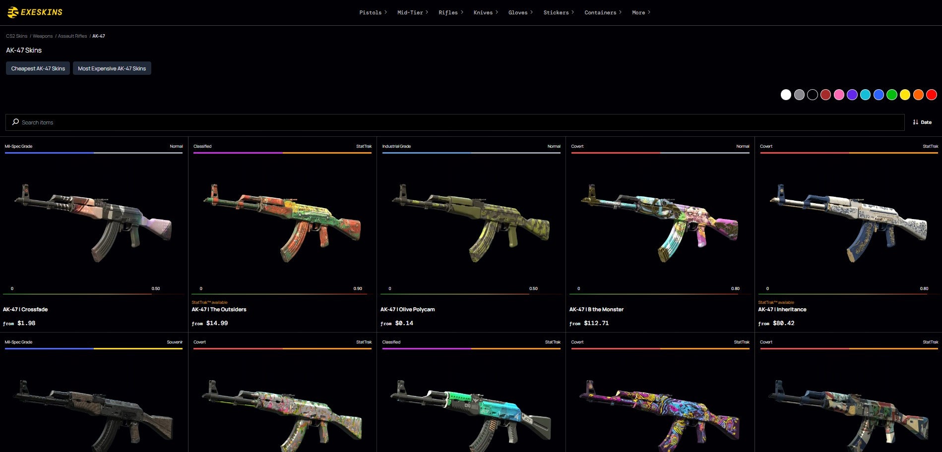 exeskins - Sfoglia e acquista un catalogo completo di pelli CS2 media 1