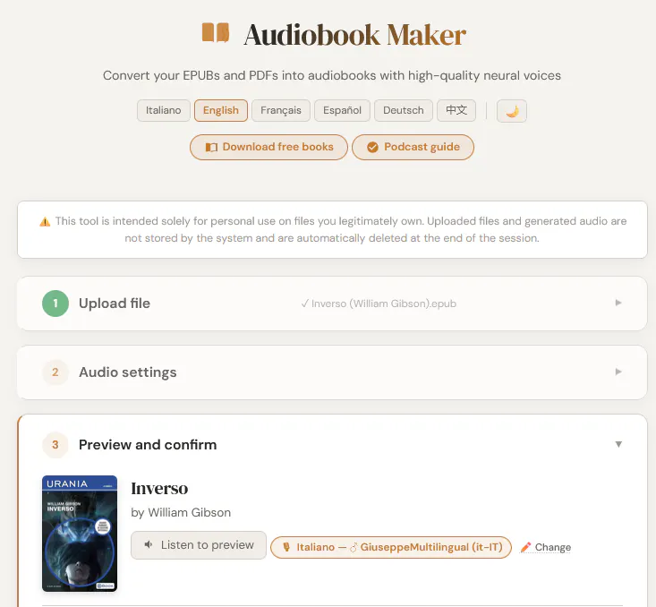 Audiobook Maker gallery image