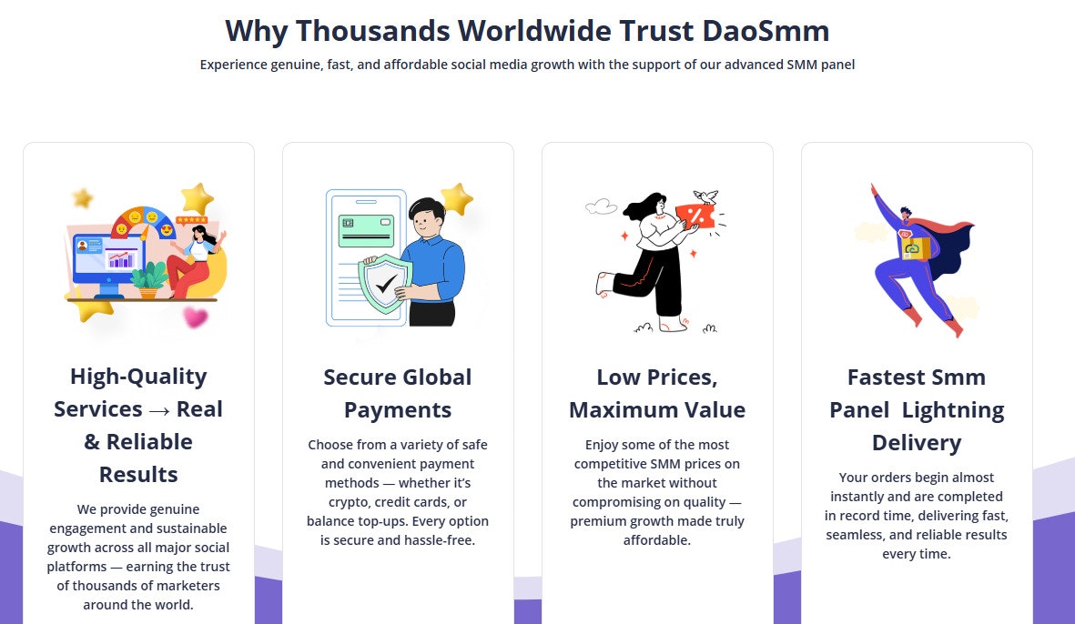 DaoSMM - Smart, Fast, and Affordable gallery image
