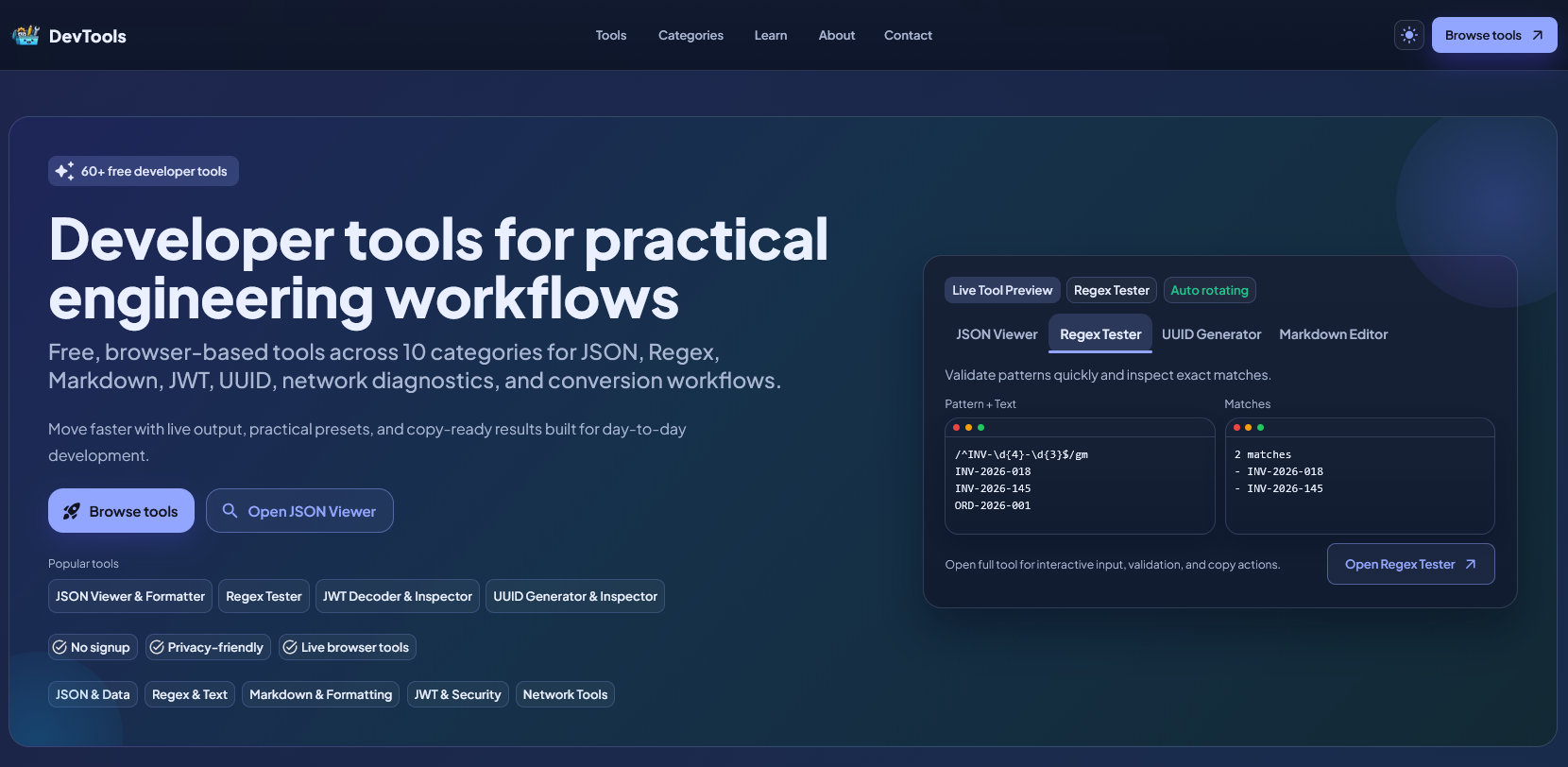 DevTools – 50+ developer tools AIO gallery image