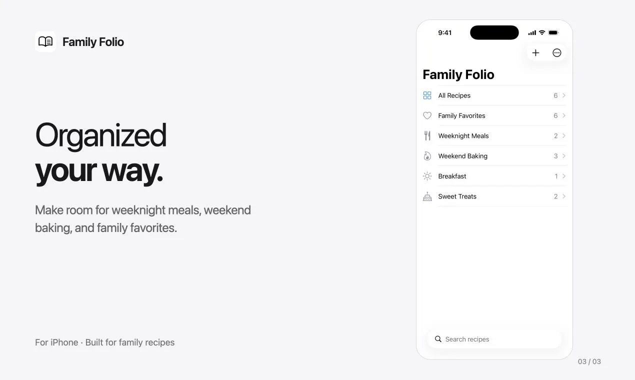Family Folio gallery image