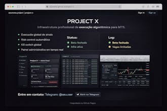 Project X — Execução Algorítmica IA gallery image