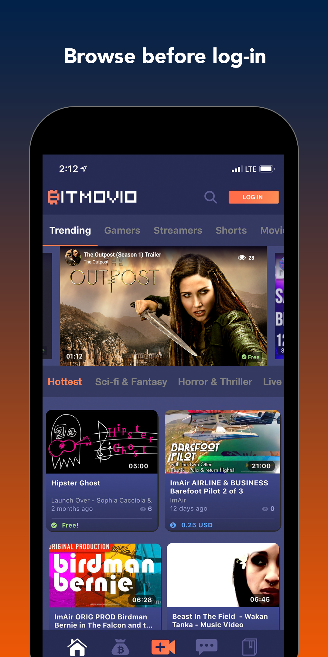 BitMovio, Gamified Video Entertainment gallery image