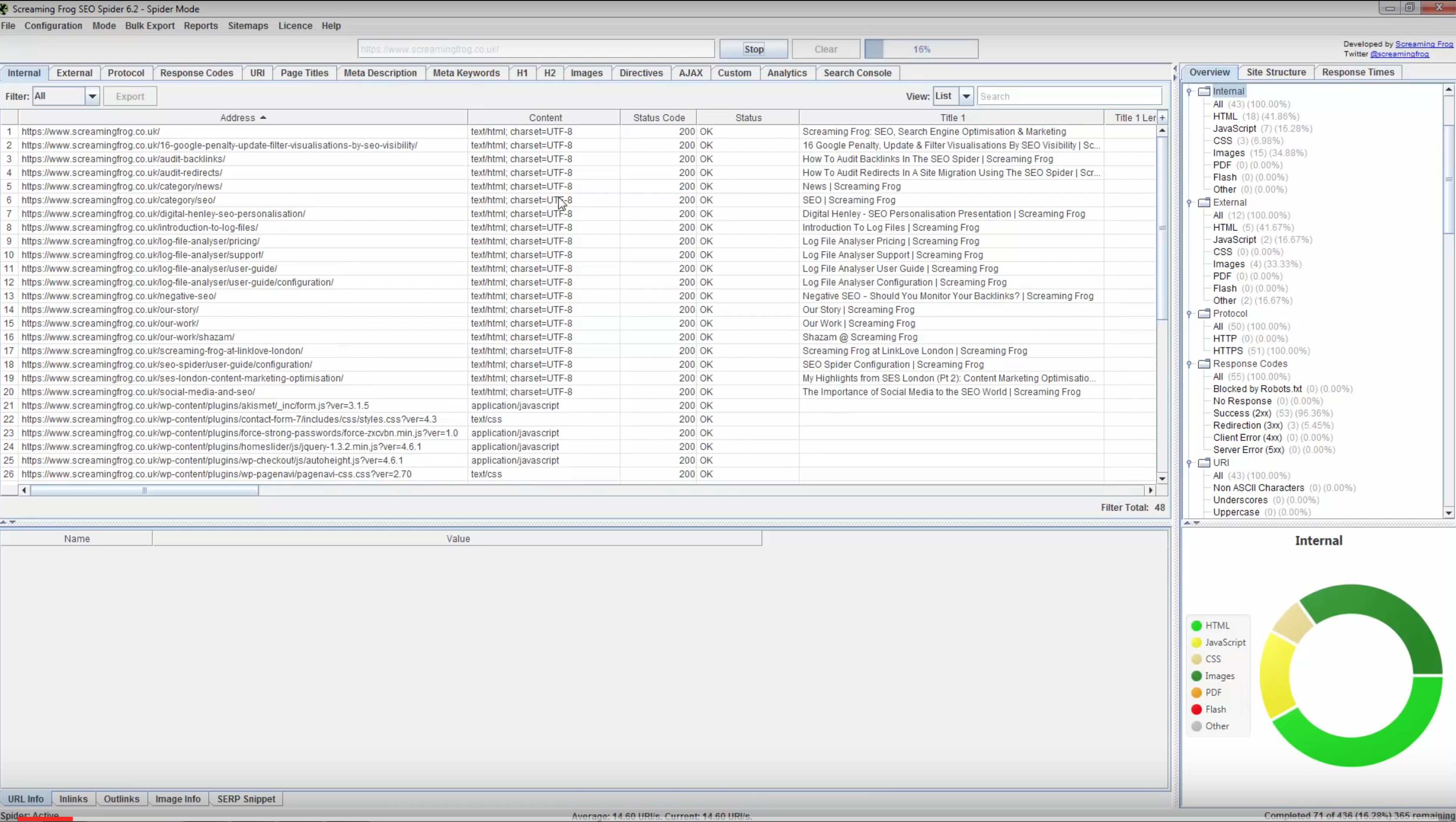 Screaming Frog SEO Spider Tool gallery image