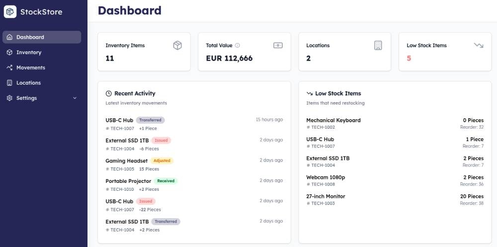 Stockstore - Gestione dell'inventario super semplice media 6