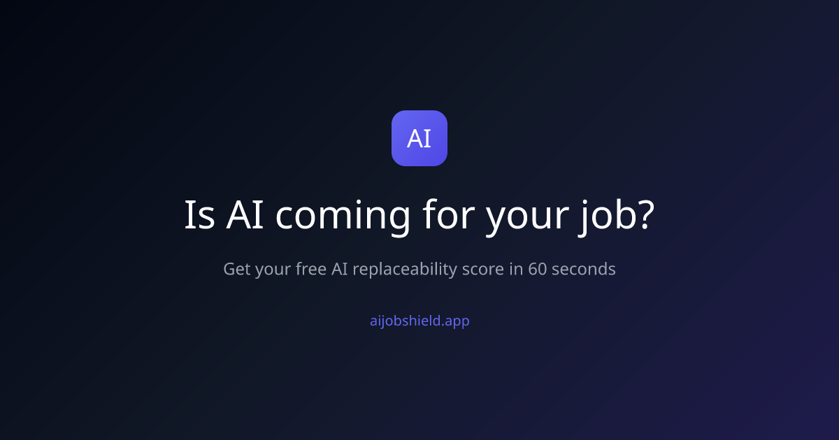 AI Job Shield - Main product screenshot demonstrating key features and user interface