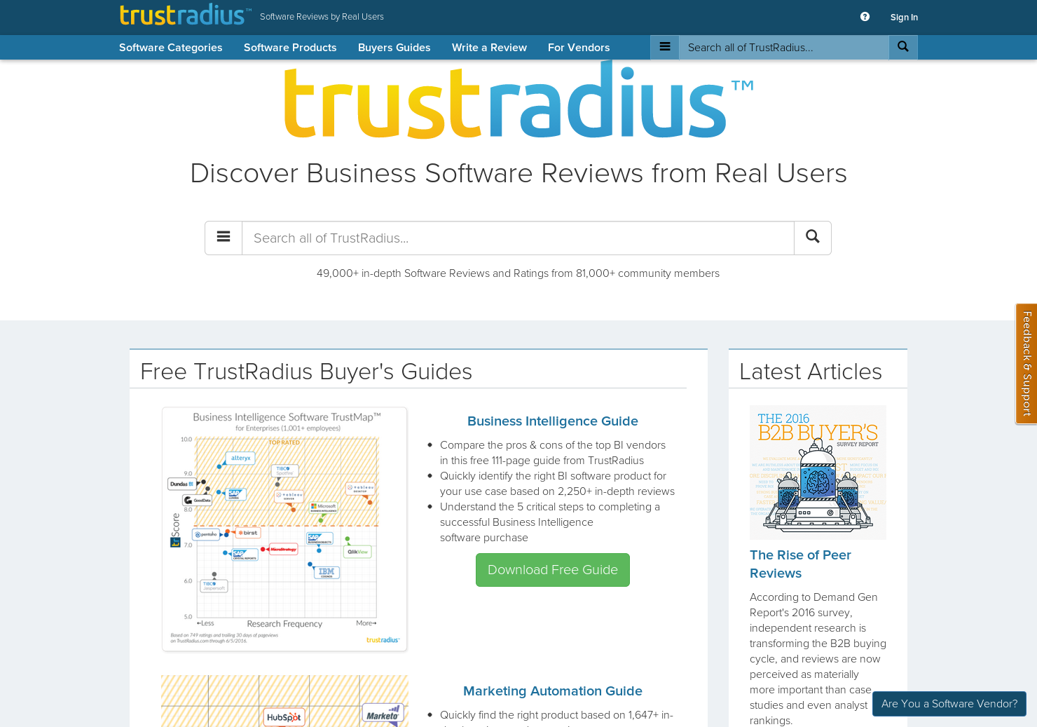 TrustRadius - Product Information, Latest Updates, And Reviews 2024 ...