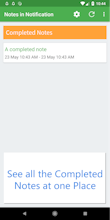 Notes in Notification gallery image
