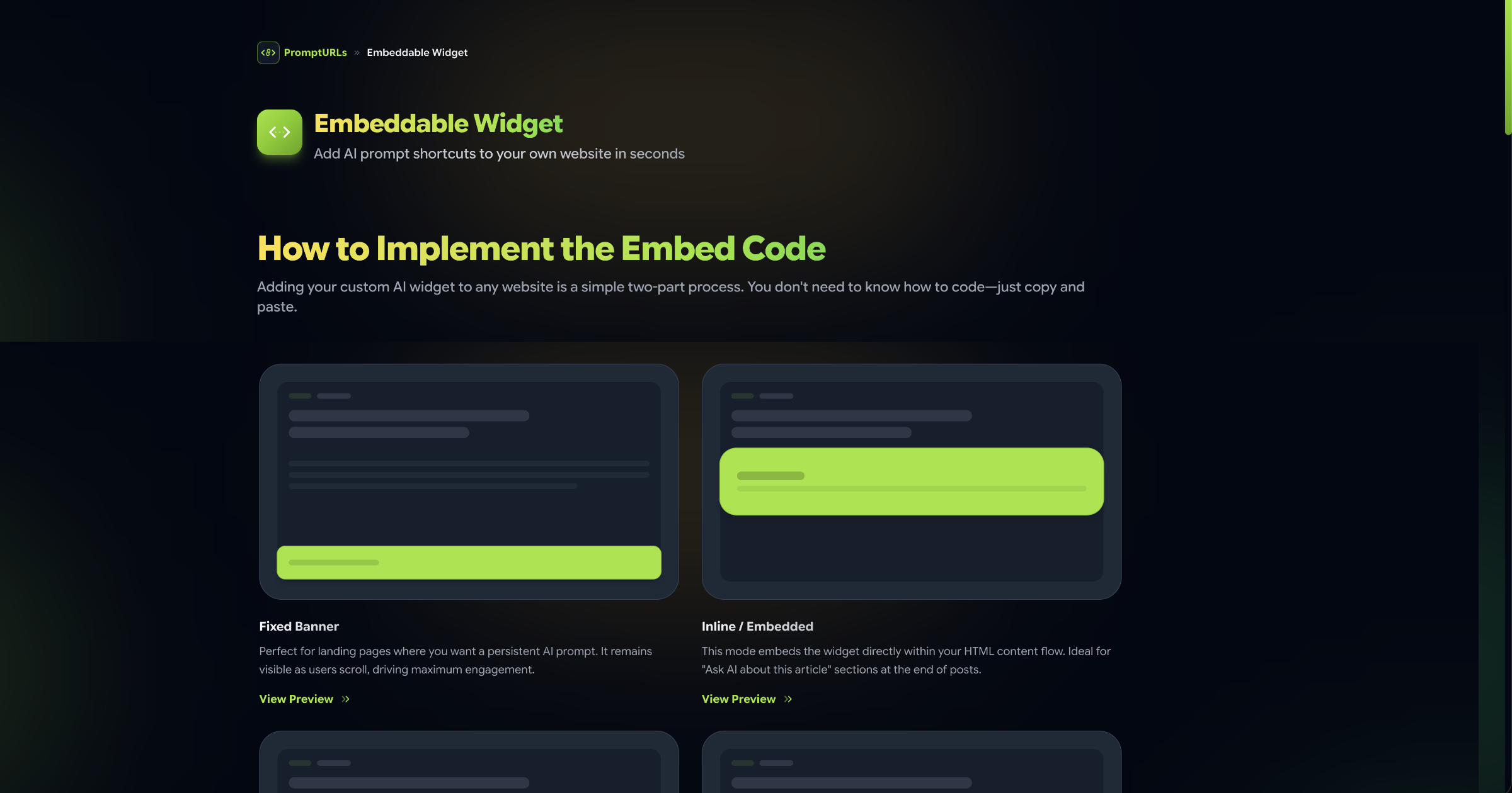 PromptURLs 2.0 gallery image