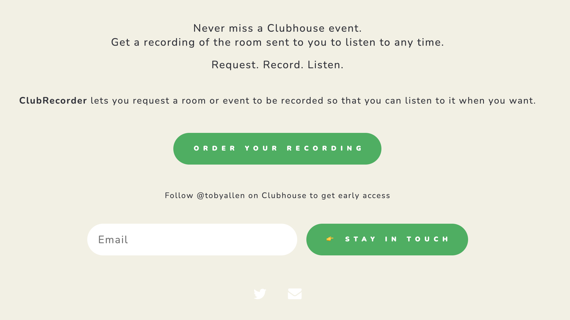 Club Recorder gallery image