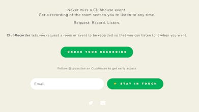 Club Recorder gallery image