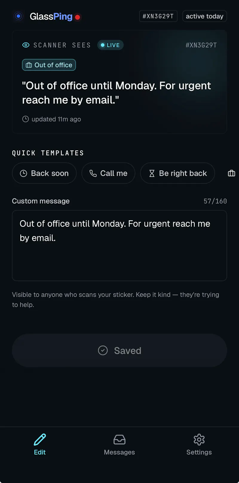 GlassPing screenshot 3