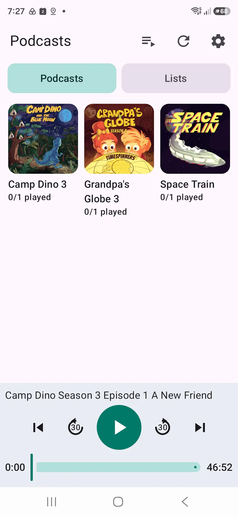 Really Simple Podcast Player screenshot 2