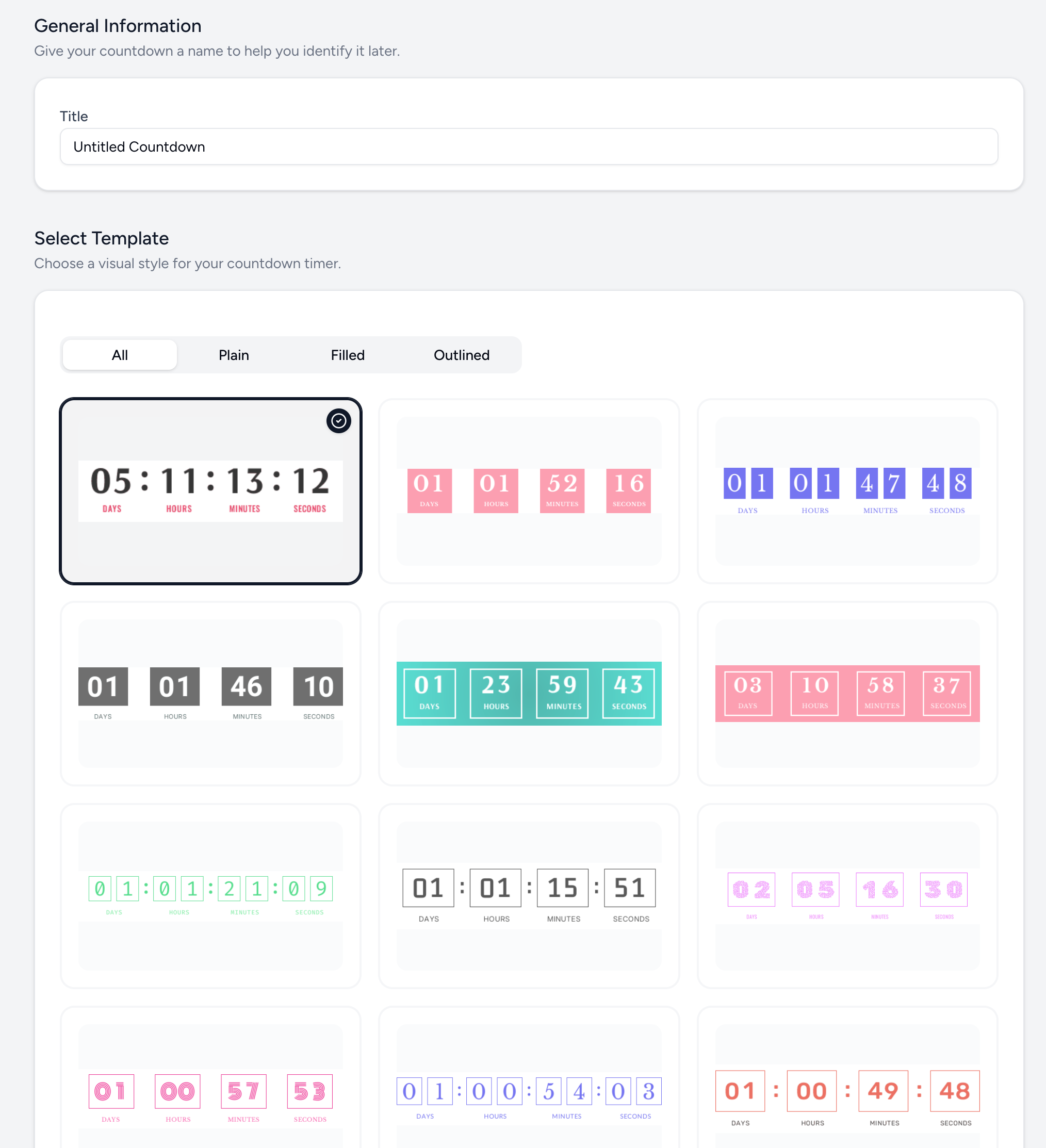 Countdown Builder media 3