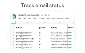 Mail Merge for Gmail gallery image