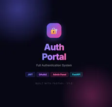 Auth Portal — Drop-in Auth for FastAPI gallery image