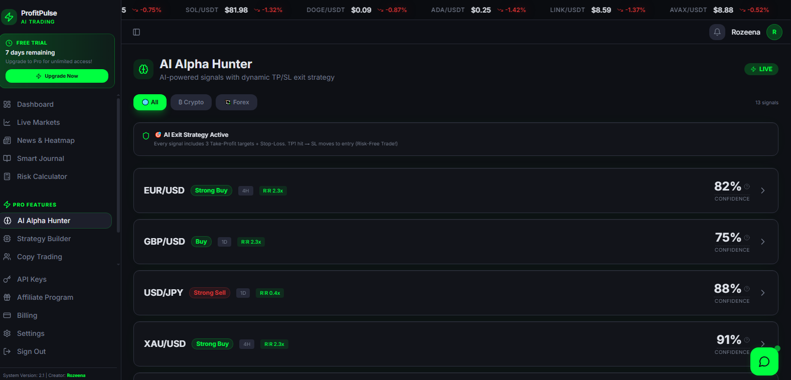 ProfitPulse AI gallery image
