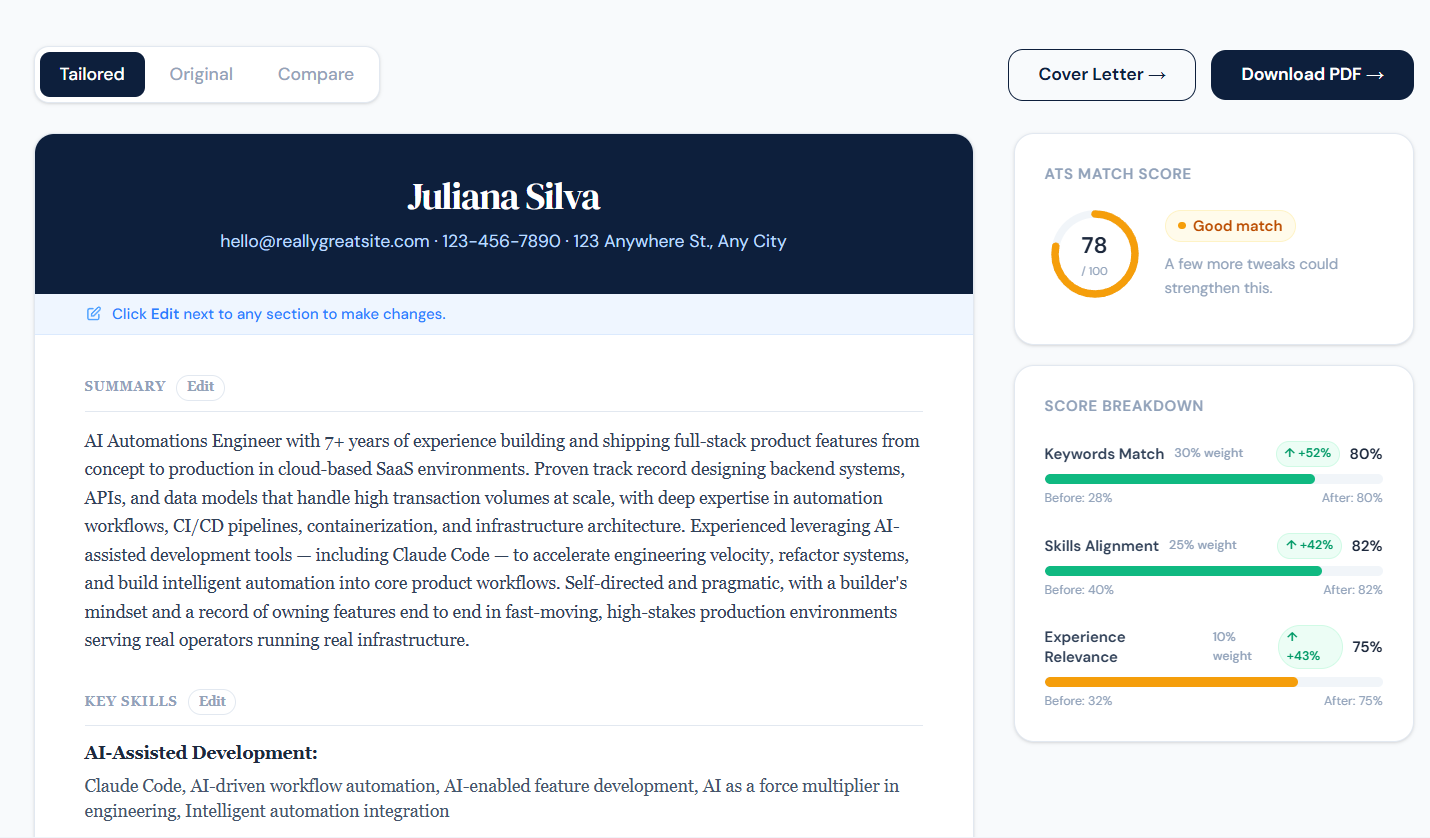 mycvtailor..co.za gallery image