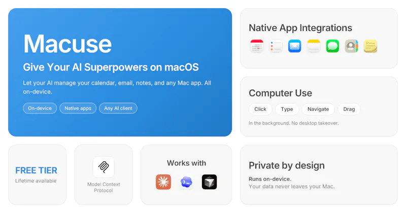 Macuse screenshot 1