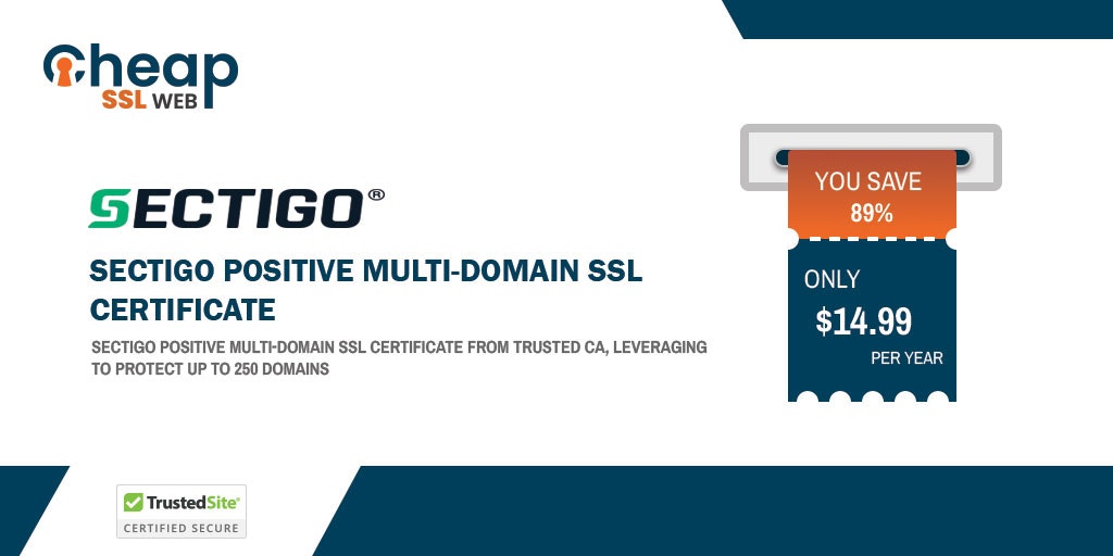 Sectigo Positive Multi-Domain SSL - Product Information, Latest Updates ...