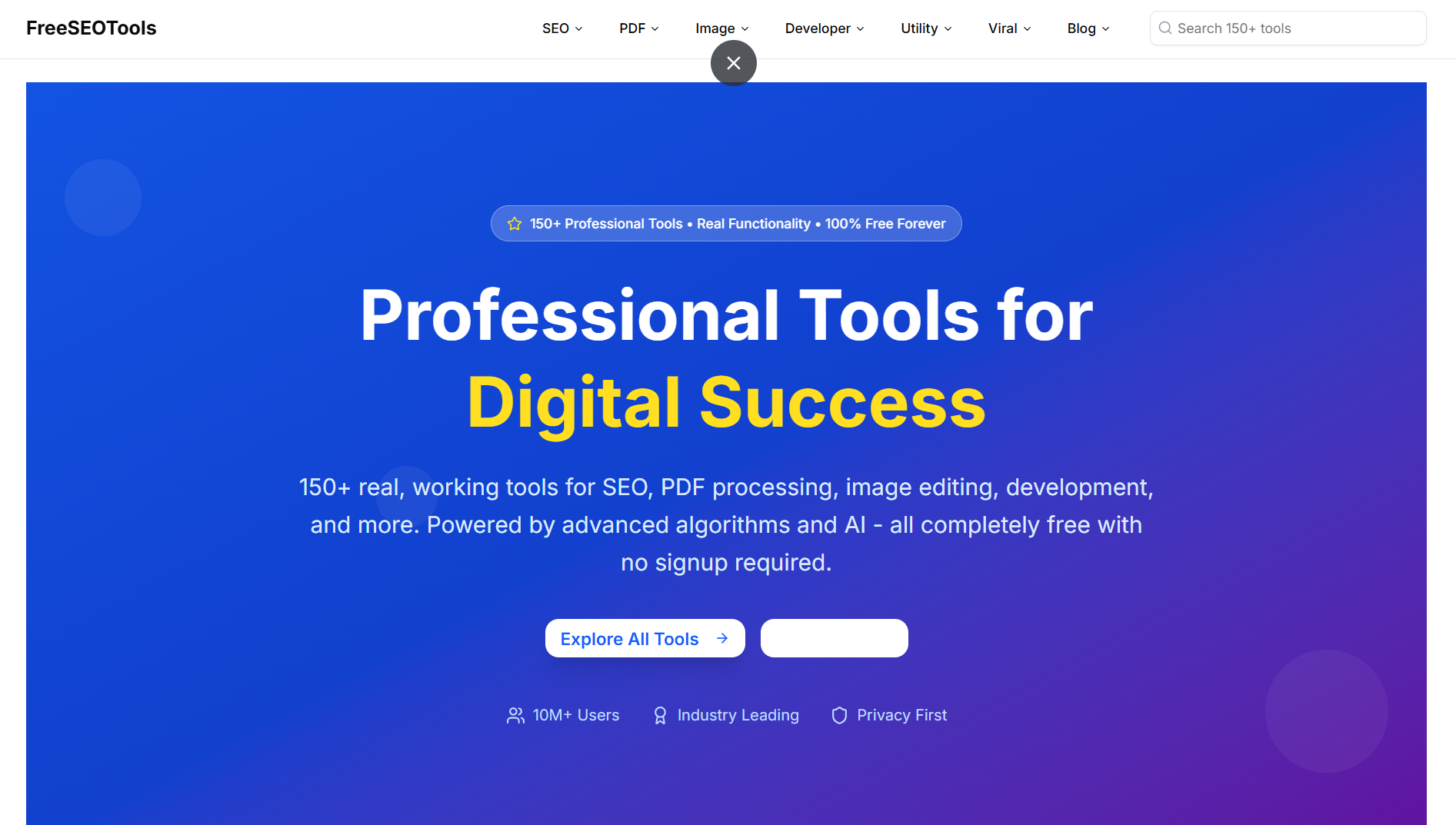 FreeSEOTools - Product Hunt launch logo and brand identity