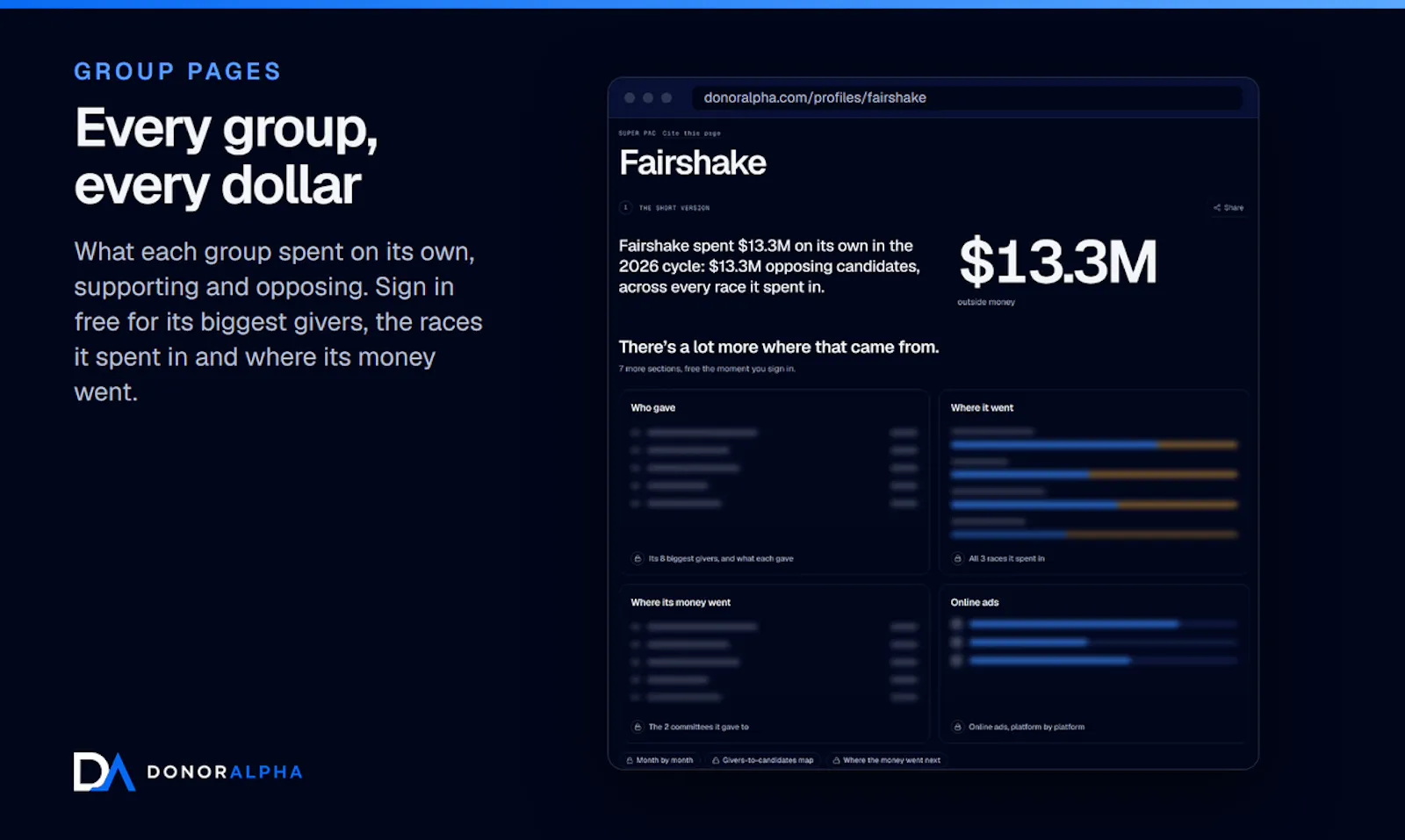 DonorAlpha screenshot 6
