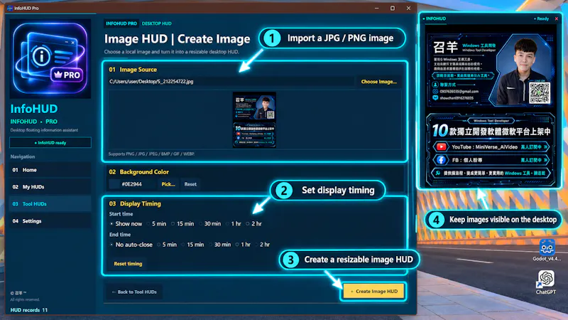 InfoHUD Pro v1.1 screenshot 5