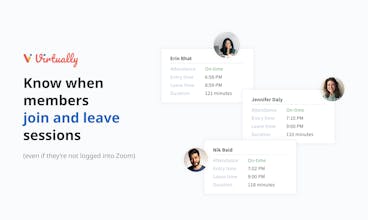 Attendance Tracking for Zoom gallery image
