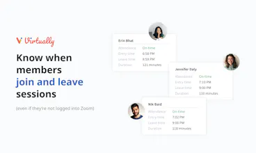 Attendance Tracking for Zoom gallery image