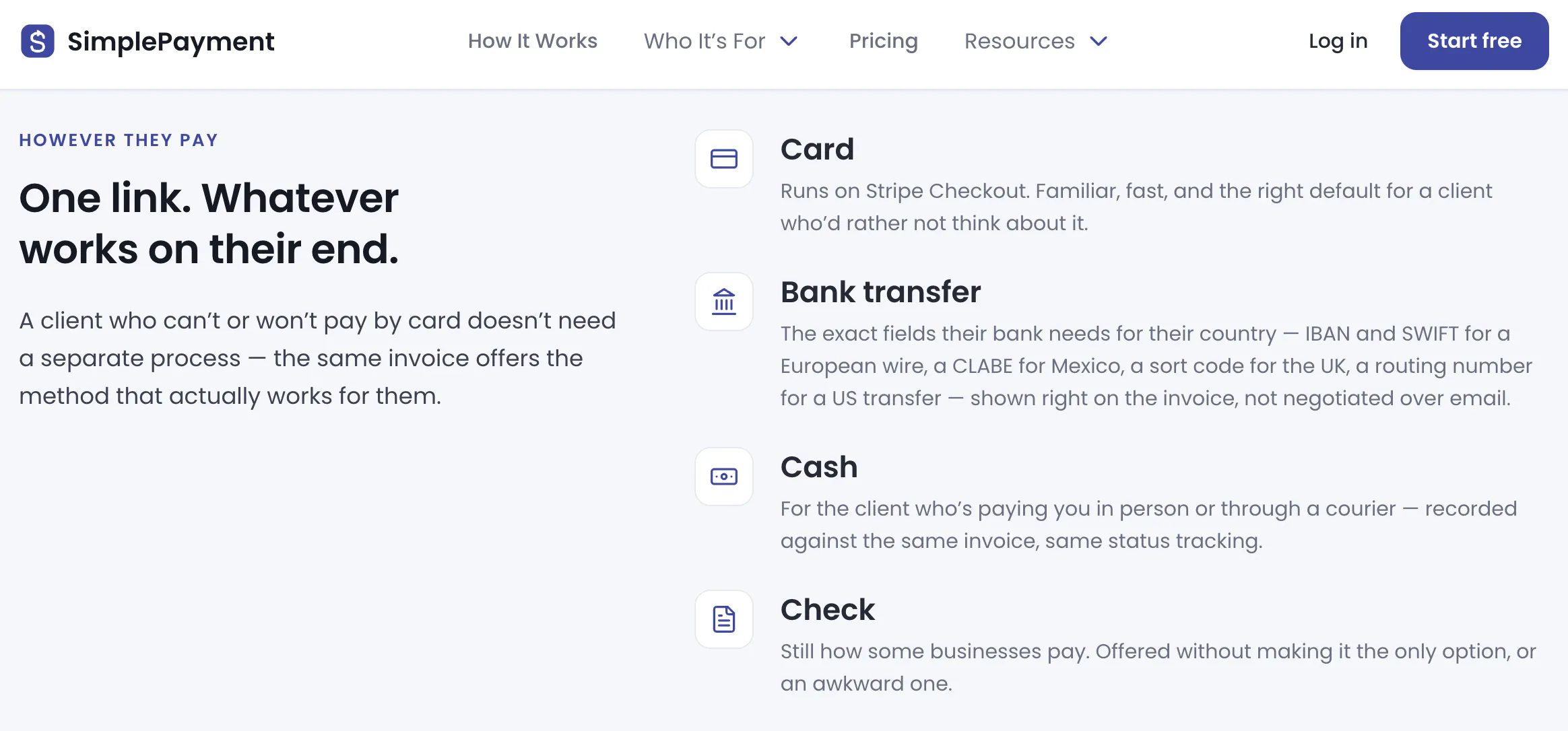 SimplePayment gallery image
