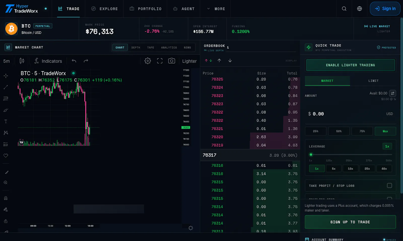 Hypertradeworx screenshot 4
