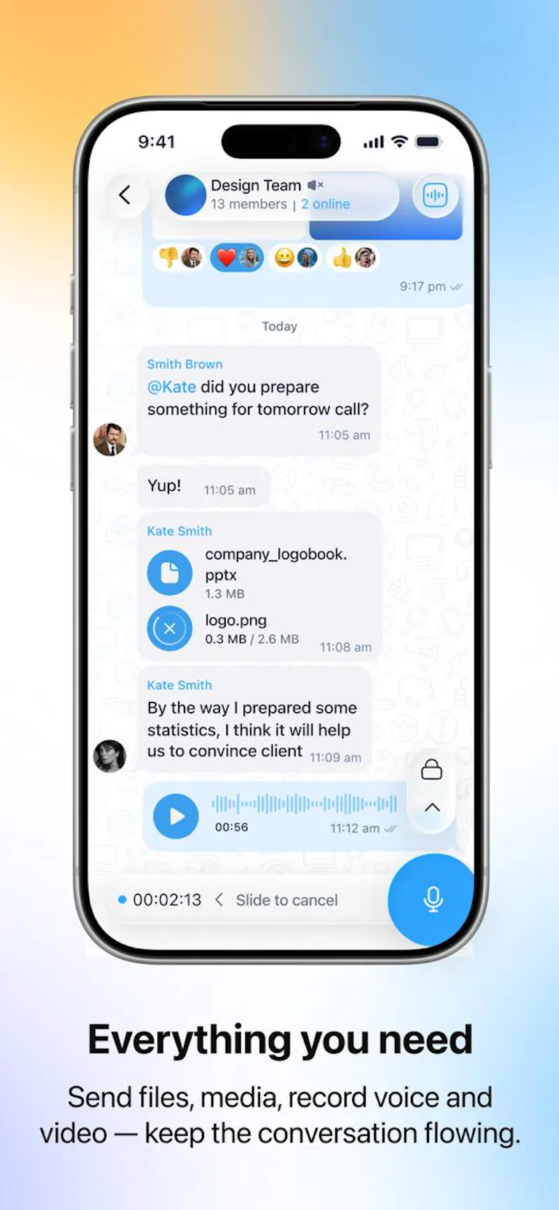 Protocall screenshot 2