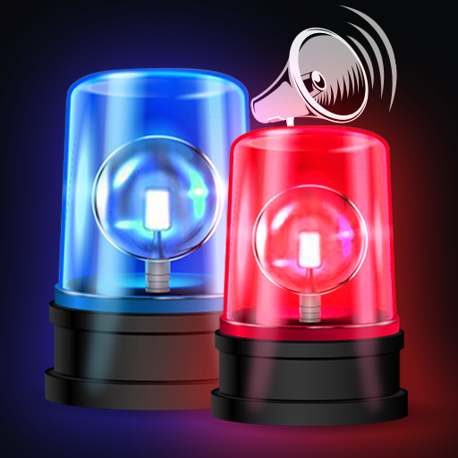 Police Light Flashing & Sounds