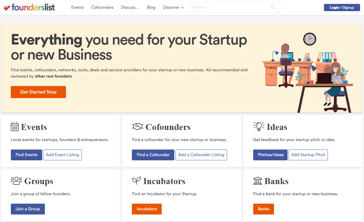 FoundersList gallery image