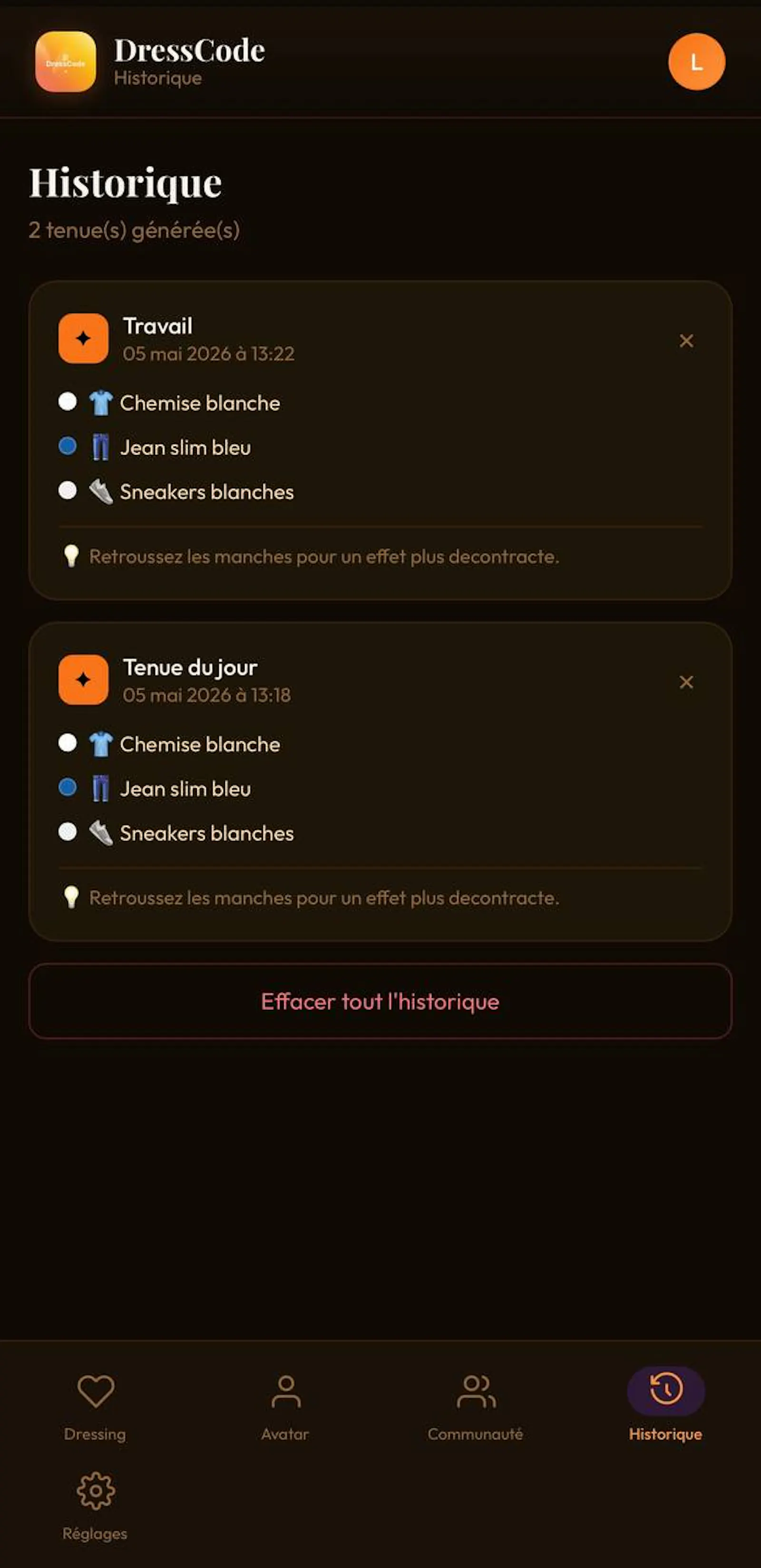 DressCode screenshot 5