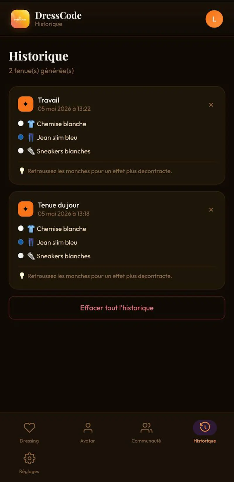 DressCode screenshot 5