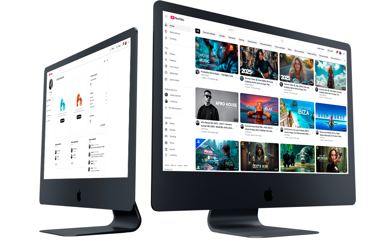 Launch your own youtube video platform gallery image