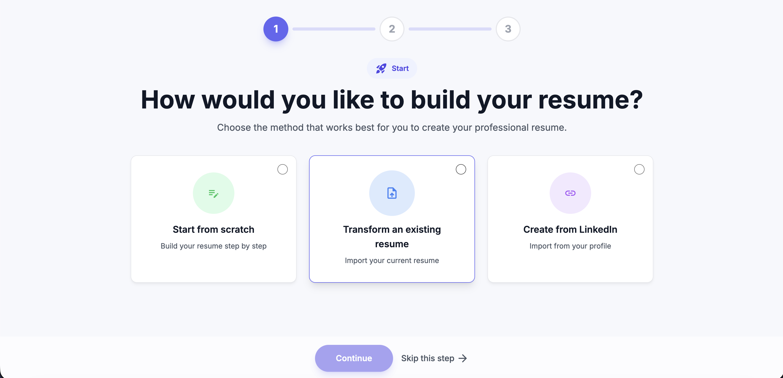 CVtoWork - Screenshot 2 showing product features and functionality