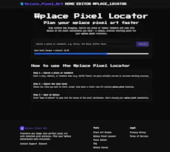 Wplace Pixel Art gallery image