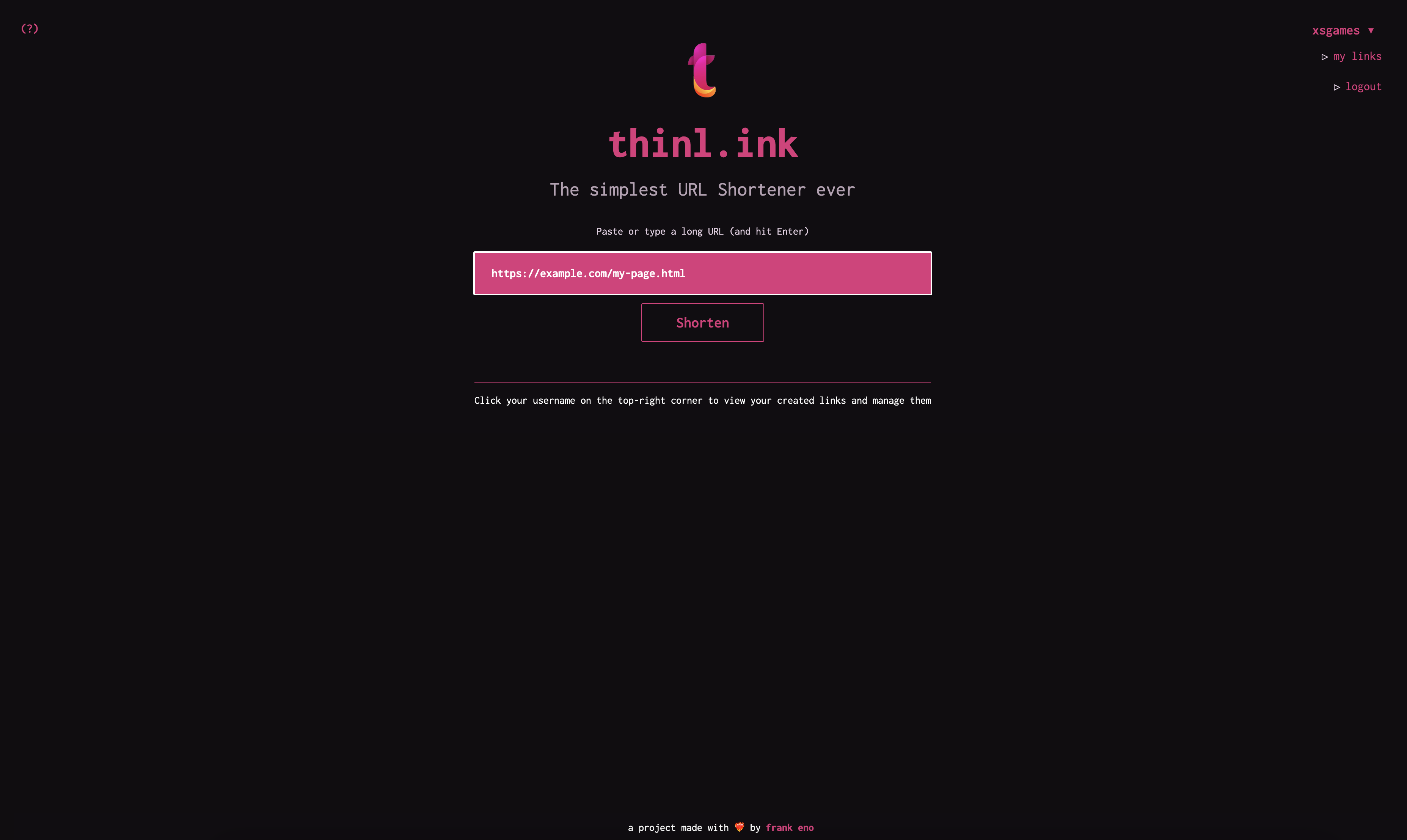 thinl.ink - 合理化されたURLショートナーとQRコードジェネレーターメディア3