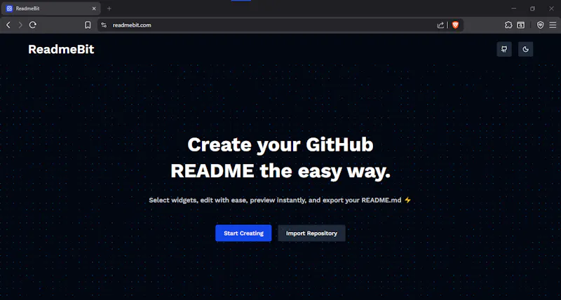 ReadmeBit screenshot 2