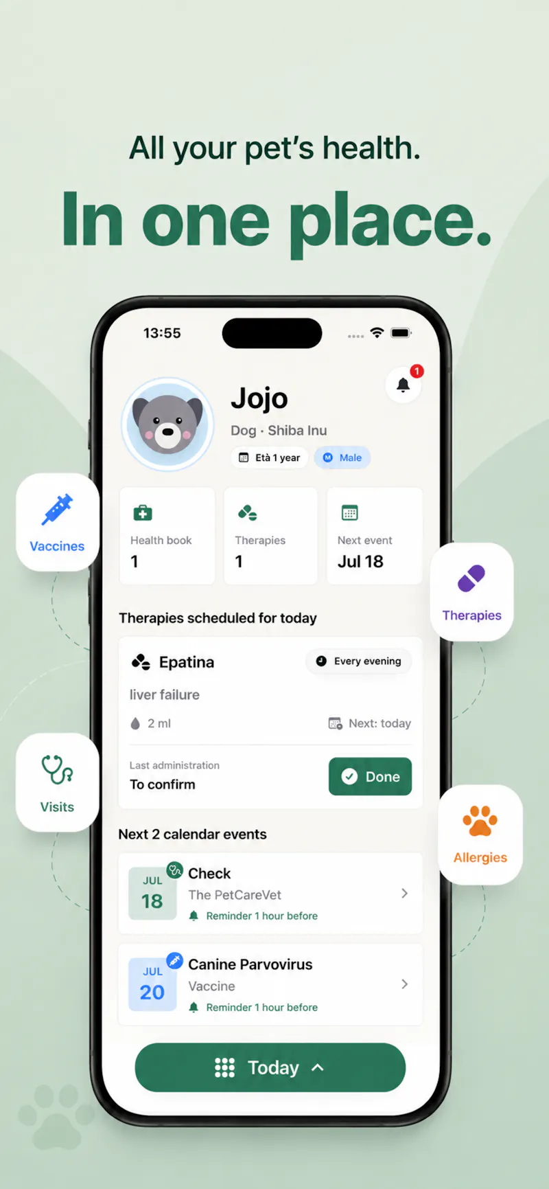Pet Health - PetCare screenshot 1