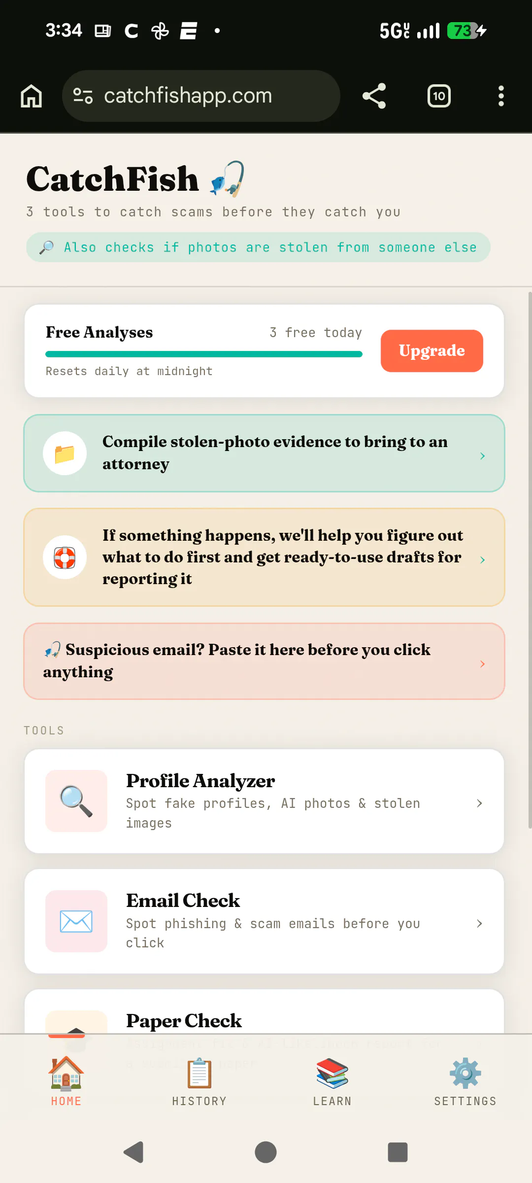 CatchFish — Catfish & Scam Detector gallery image