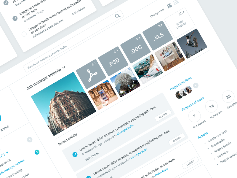 Visage Free UI Kit | 70+ Elements gallery image