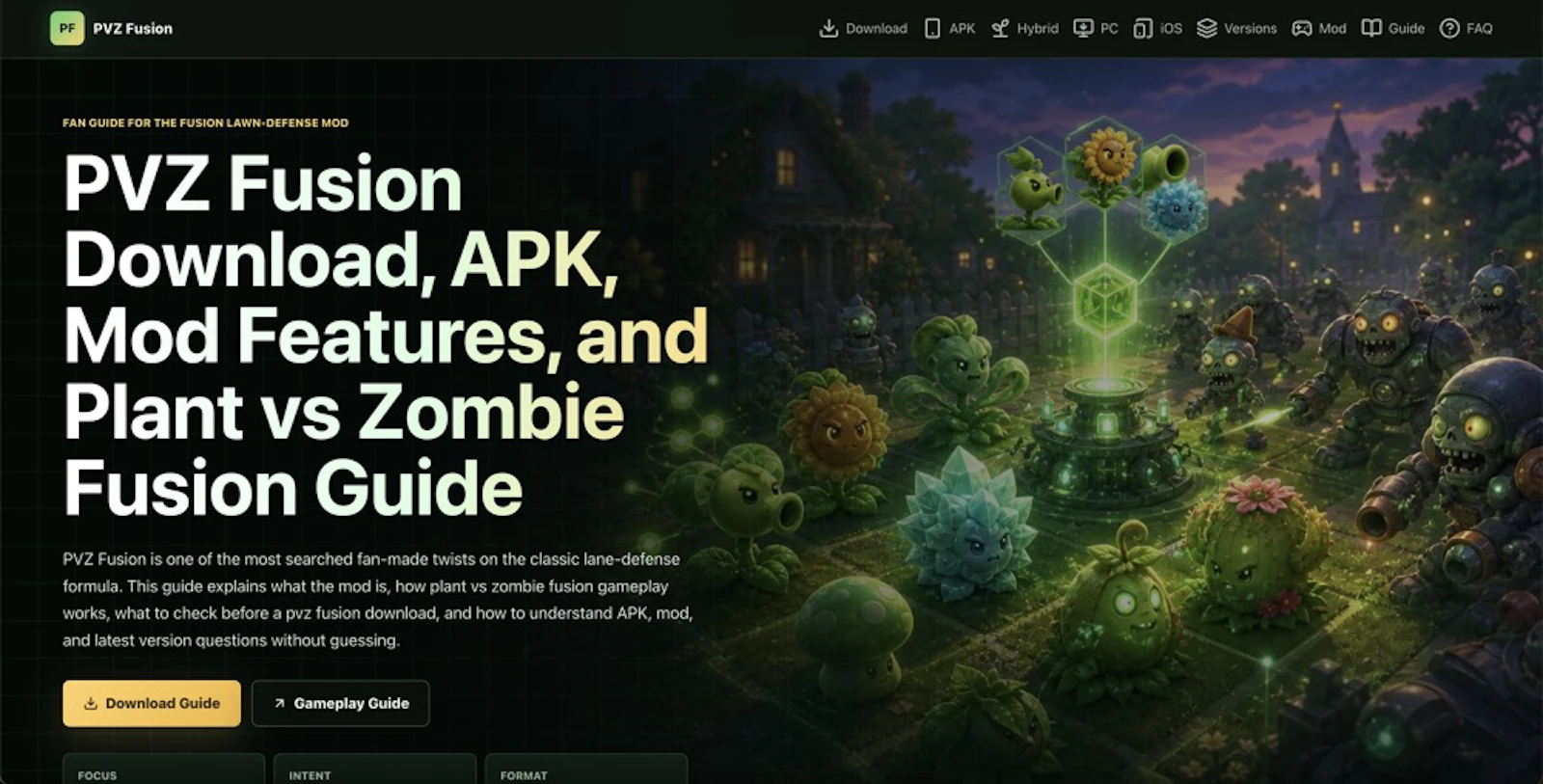 pvz fusion screenshot 1