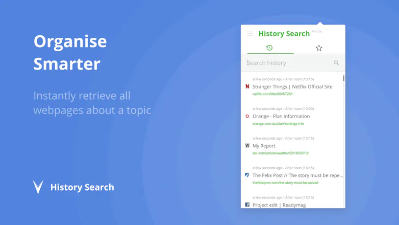 History Search gallery image
