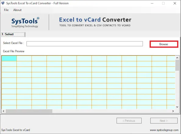 Excel to vCard Converter to move Contact gallery image