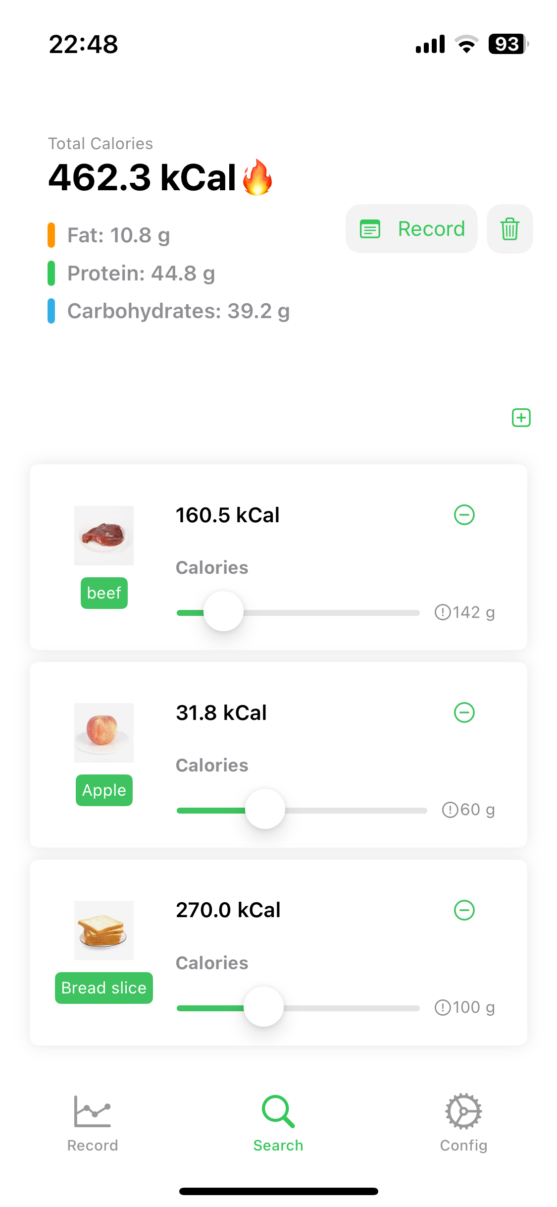 Comida - Herramienta de seguimiento de calorías de IA alimentada por el poderoso GPT media 2